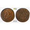 Image 1 : SPAIN: Civil War, AE 25 centimos, 1937, PCGS MS62 BN