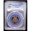 Image 2 : SWEDEN: Oscar I, 1844-1859, AE 1/2 öre, 1858, PCGS MS64 RB