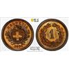 Image 1 : SWITZERLAND: Confederation, AE rappen, 1926-B, PCGS MS63 RB