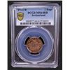 Image 2 : SWITZERLAND: Confederation, AE 2 rappen, 1932-B, PCGS MS64 RB