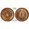 Image 1 : SWITZERLAND: Confederation, AE rappen, 1934-B, PCGS MS65 RD