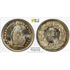 Image 1 : SWITZERLAND: Confederation, AR 1/2 franc, 1934-B, PCGS MS65