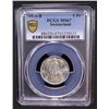 Image 2 : SWITZERLAND: Confederation, AR franc, 1936-B, PCGS MS67