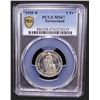 Image 2 : SWITZERLAND: Confederation, AR franc, 1939-B, PCGS MS67
