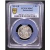 Image 2 : SWITZERLAND: Confederation, AR franc, 1944-B, PCGS MS67