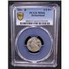 Image 2 : SWITZERLAND: Confederation, AR 1/2 franc, 1945-B, PCGS MS66