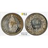 Image 1 : SWITZERLAND: Confederation, AR franc, 1945-B, PCGS MS65