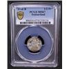Image 2 : SWITZERLAND: Confederation, AR 1/2 franc, 1946-B, PCGS MS67
