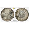 Image 1 : SWITZERLAND: Confederation, AR 1/2 franc, 1948-B, PCGS MS66
