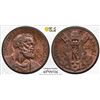 Image 1 : VATICAN: Pius XI, 1922-1939, AE 10 centesimi, 1932 year XI, PCGS MS65 BN