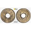 Image 1 : EAST AFRICA & UGANDA: Edward VII, 1901-1910, 1/2 cent, 1909, PCGS MS66