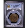 Image 2 : MAURITIUS: George V, 1910-1936, AE 5 cents, 1917, PCGS MS64 BN
