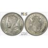 Image 1 : SOUTHERN RHODESIA: George V, 1910-1936, AR halfcrown, 1935, PCGS AU58