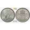 Image 1 : SOUTHERN RHODESIA: George VI, 1936-1952, AR halfcrown, 1940, PCGS AU58