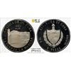 Image 1 : CUBA: Republic, AR 5 pesos, 1984, PCGS PF66 Deep Cameo