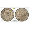 Image 1 : DANISH WEST INDIES: Christian IX, 1863-1906, AR 20 cents, 1878, PCGS AU55