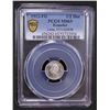 Image 2 : ECUADOR: Republic, AR 1/2 décimo, Lima, 1912, PCGS MS65