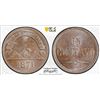 Image 1 : GUATEMALA: Republic, AE centavo, 1871, PCGS MS63 BN