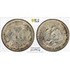 Image 1 : MEXICO: Estados Unidos, AR 10 centavos, 1925-Mo, PCGS MS66