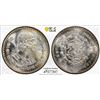 Image 1 : MEXICO: Estados Unidos, AR peso, 1957-Mo, PCGS MS66