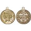 Image 1 : ALGERIA: white metal medal, 1883, XF