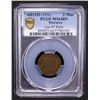 Image 2 : MOROCCO: Yusuf, 1912-1927, AE 2 mazunas, Paris, AH1330, PCGS MS64 BN