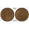 Image 1 : PALESTINE: British Mandate, AE mil, 1939, PCGS MS63 BN