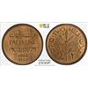 Image 1 : PALESTINE: British Mandate, AE 2 mils, 1942, PCGS MS64 RB