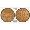 Image 1 : PALESTINE: British Mandate, AE mil, 1944, PCGS MS65 RB
