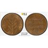 Image 1 : PALESTINE: British Mandate, AE 2 mils, 1946, PCGS MS64 BN