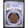 Image 2 : SARAWAK: James Brooke, 1841-1868, AE cent, 1863, PCGS AU58