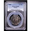 Image 2 : TUNISIA: Republic, 1/2 dinar, 1968, PCGS MS65