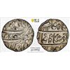 Image 1 : JAMMU: Brij Raj Dev, 1782-1787, AR rupee, Jammun, AH1194 year 22, PCGS MS62