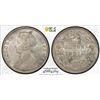 Image 1 : BRITISH INDIA: Victoria, Empress, 1876-1901, AR rupee, 1901-B, PCGS MS61