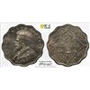 Image 1 : BRITISH INDIA: George V, 1910-1936, 1 anna, 1913(c), PCGS MS63