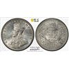 Image 1 : BRITISH INDIA: George V, 1910-1936, AR rupee, 1919(b), PCGS MS62