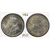 Image 1 : BRITISH INDIA: George V, 1910-1936, AR rupee, 1920(c), PCGS MS64