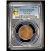 Image 2 : BRITISH INDIA: George V, 1910-1936, AE 1/4 anna, 1934(c), PCGS MS66 RB