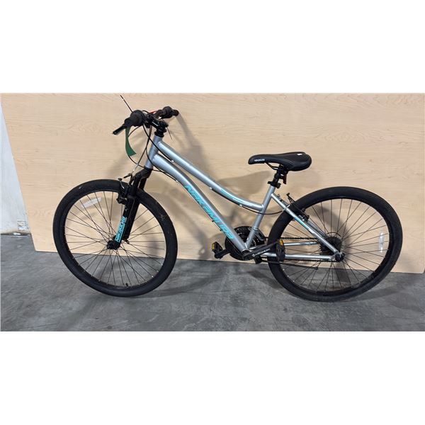 SILVER NAKAMURA IMPROV26 FRONT SUSPENSION 18-SPEED MOUNTAIN BIKE