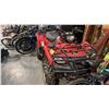 Image 2 : RED/BLACK SUZUKI VINSON QUADRUNNER 4X4 500 - NO KEY