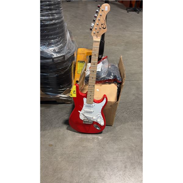ELECA RED GUITAR