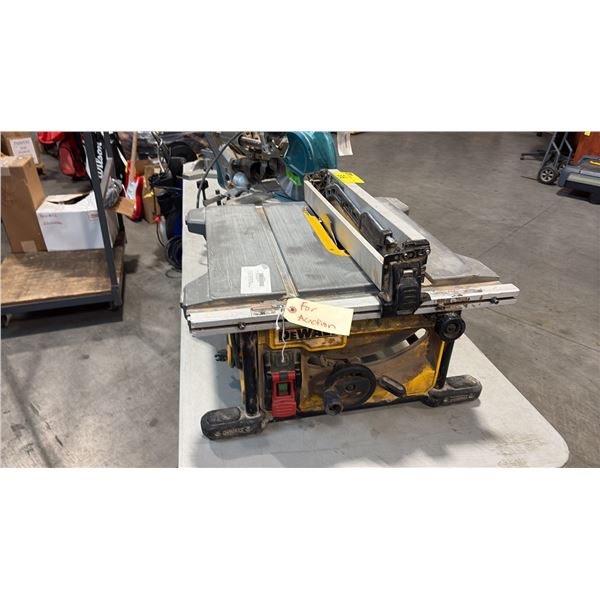 DEWALT DWE7485 15-AMP, 8-1/4 INCH COMPACT PORTABLE TABLE SAW