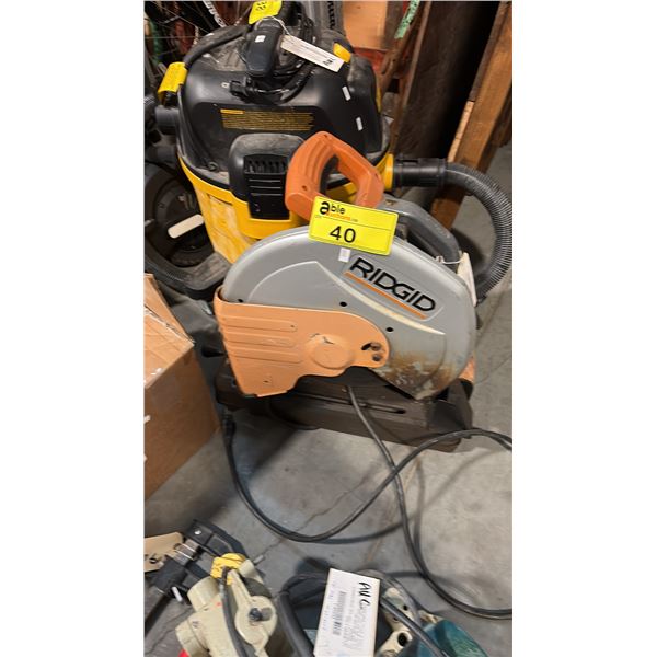 RIDGID CM14500 14-INCH INDUSTRIAL ABRASIVE CUT-OFF MACHINE