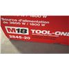 Image 3 : MILWAUKEE CARRY ON 3600W POWER SUPPLY (NO BATTERIES) AND BIG HAWG PLUMBERS HOLE SAW KIT