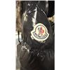 Image 2 : MONCLER LADIES BLACK HOODED JACKET WITH FUR TRIM SIZE SMALL