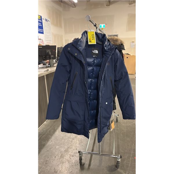 THE NORTH FACE LADIES BLUE ARCTIC GOR-TEX PARKA SIZE XS