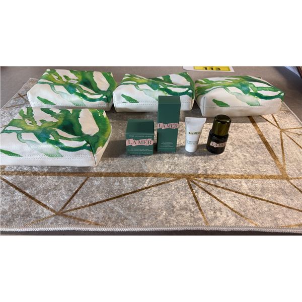 4 TRAVEL POUCHES OF LA MERE SKIN CARE