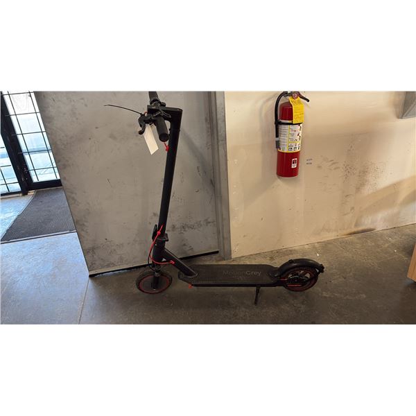 MOTION GREY ELECTRIC SCOOTER NO CHARGER