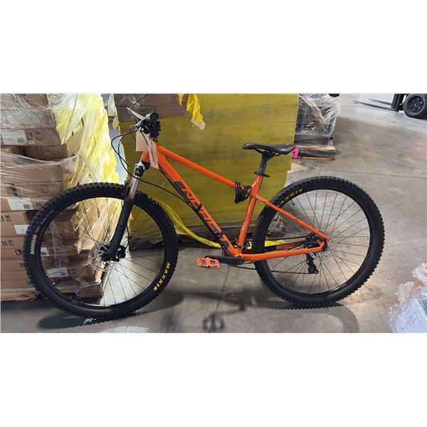 ORANGE NORCO STORM FRONT SUSPENSION 16 SPEED MOUNTAIN BIKE