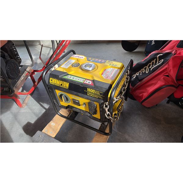 CHAMPION 1500W GAS GENERATOR